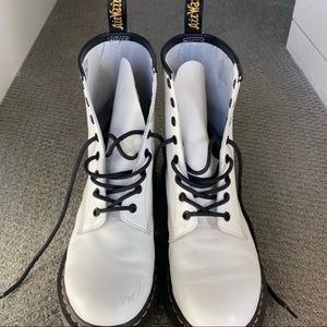 White Dr. Martens